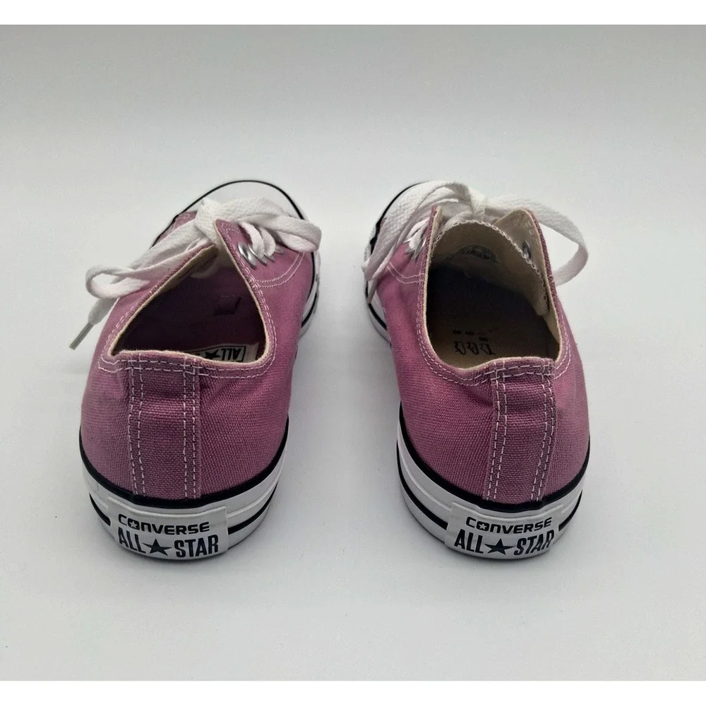 Converse Chuck Taylor All Star Pink Canvas Sneakers Low Top Size 6 Men Women 8